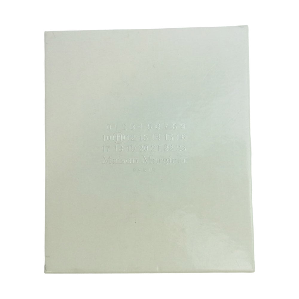 MAISON MARGIELA メゾンマルジェラ S35UI0438 11ライン コンパクト ウォレット ミニ 二つ折り 財布 ブラック系【中古】