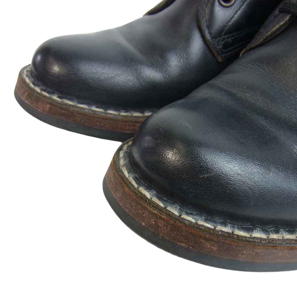 WHITE'S BOOTS ホワイツブーツ セミドレス レザー ブーツ ブラック系 7E【中古】