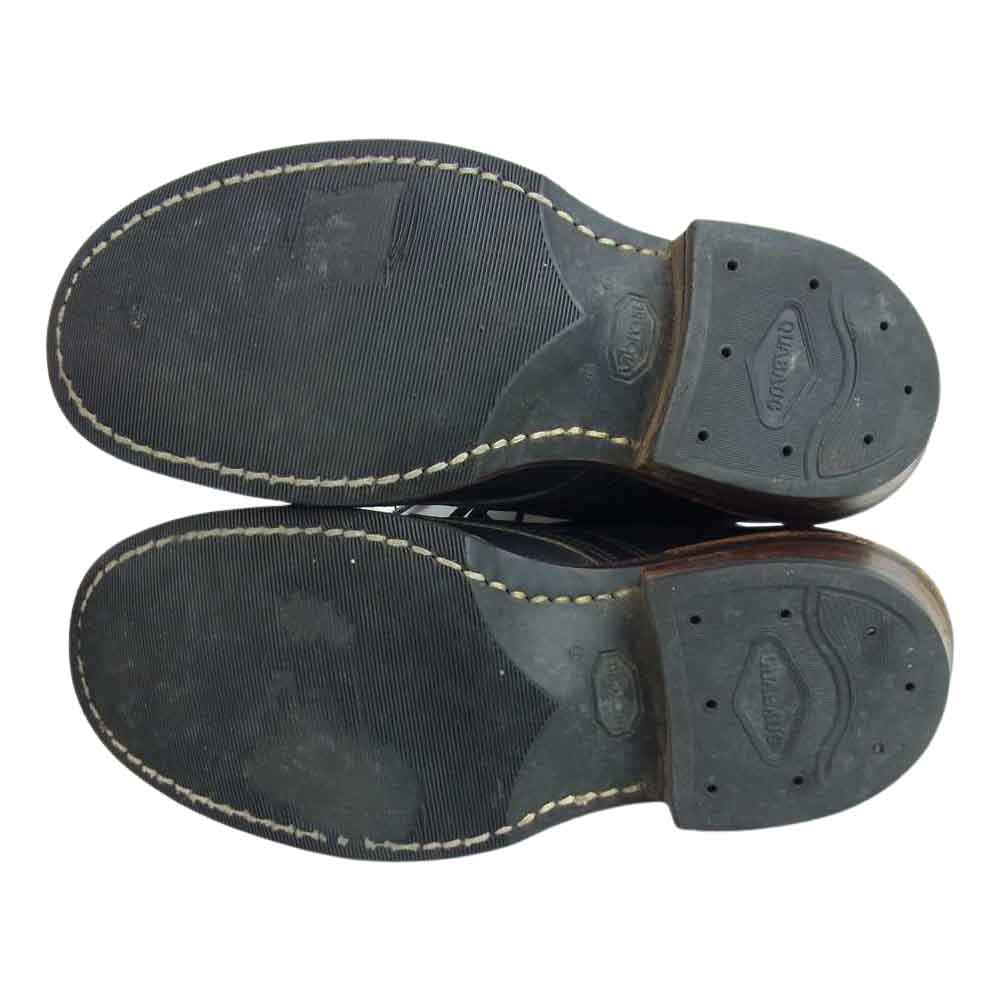 WHITE'S BOOTS ホワイツブーツ セミドレス レザー ブーツ ブラック系 7E【中古】