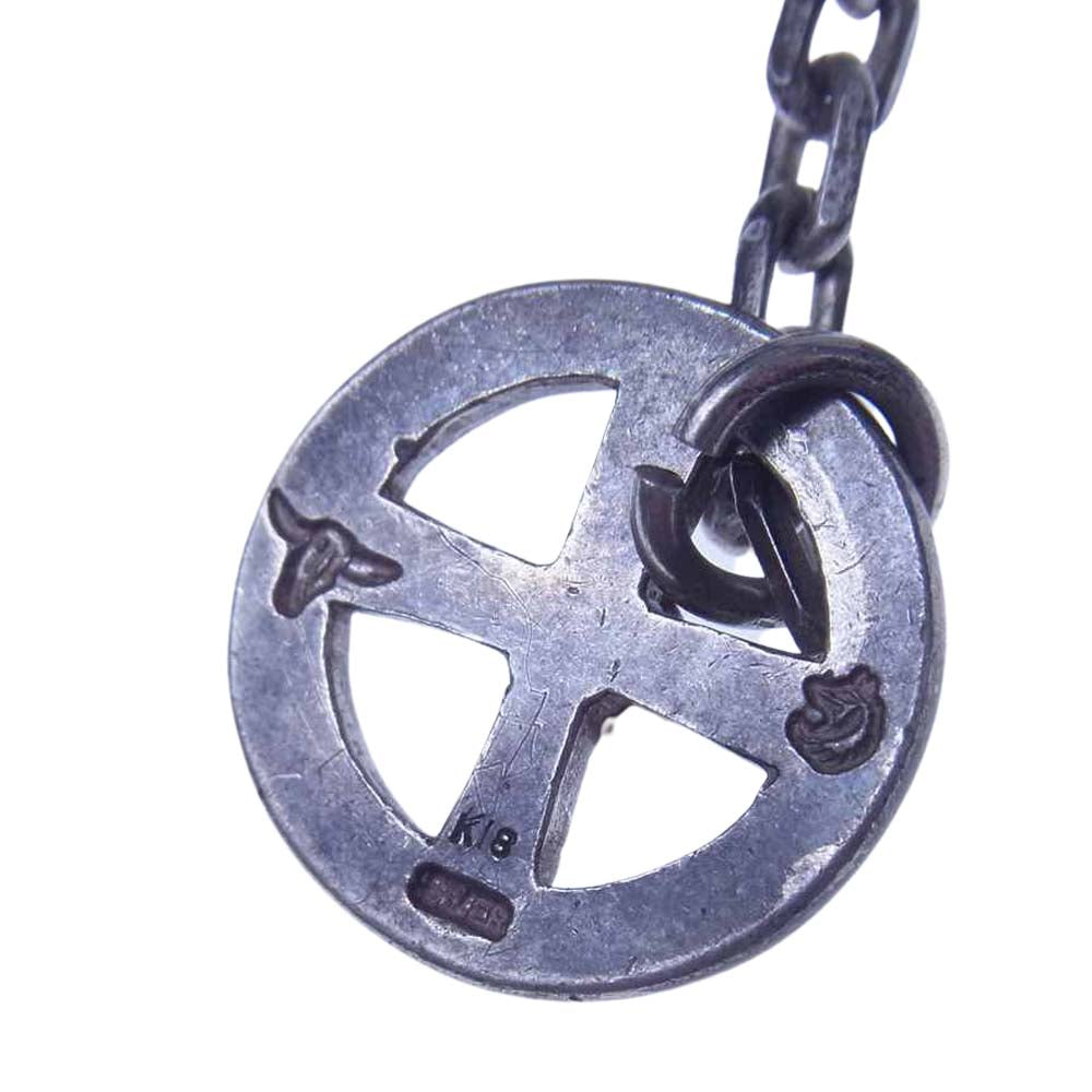 タディアンドキング GPウルフ メディスンホイール 付き イーグルフック 太角チェーン シルバー系【中古】