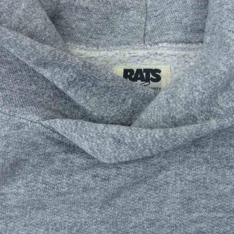 RATS ラッツ スウェット パーカー グレー系 S【中古】