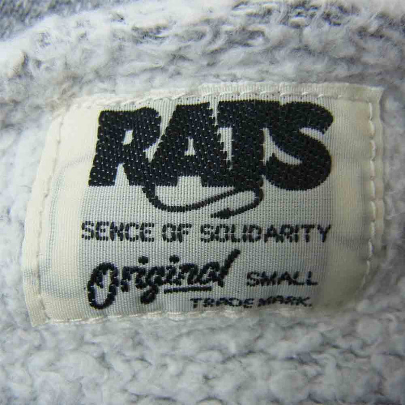 RATS ラッツ スウェット パーカー グレー系 S【中古】