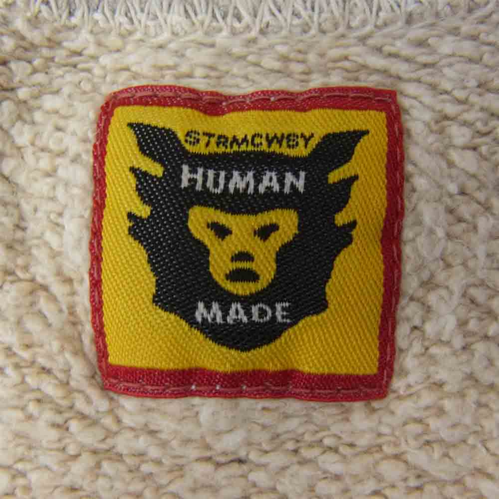 HUMAN MADE ヒューマンメイド × Coca-Cola × BEAMS クルー スウェット グレー系 S【中古】