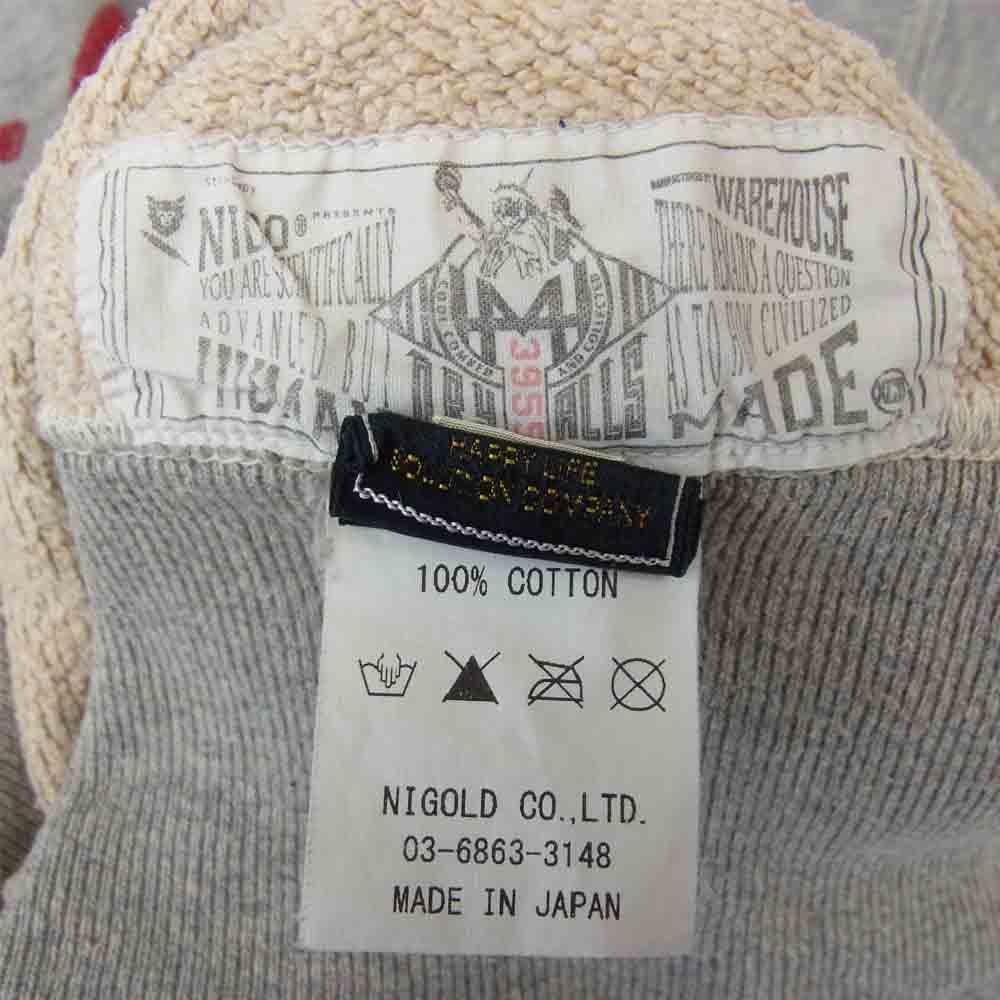 HUMAN MADE ヒューマンメイド × Coca-Cola × BEAMS クルー スウェット グレー系 S【中古】