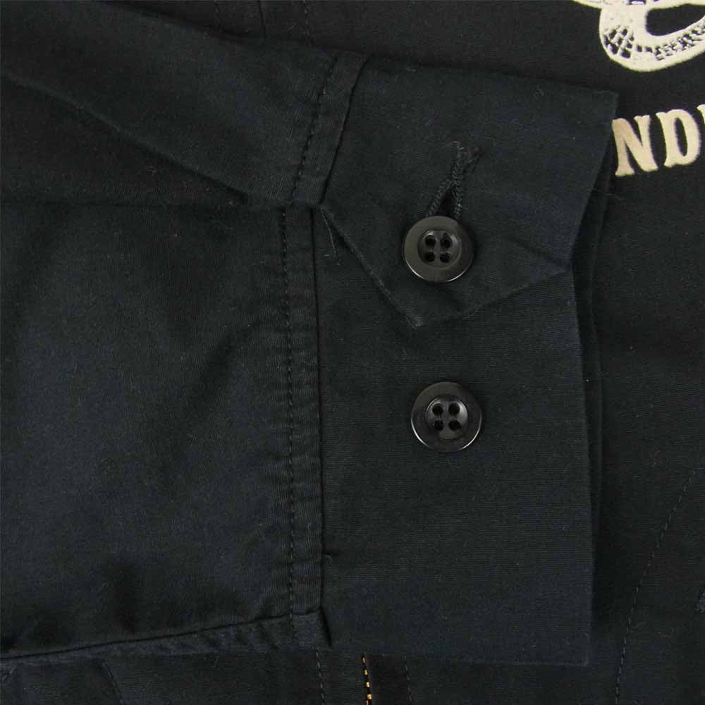 TENDERLOIN テンダーロイン T-STP JKT フロッキー プリント ジャケット ブラック系 XS【中古】