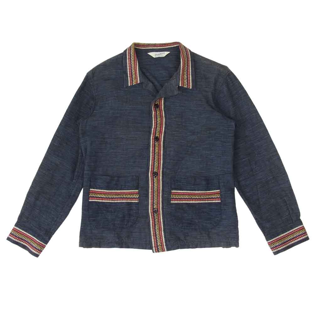 TENDERLOIN テンダーロイン T-BAJA SHT JKT バハ シャツ ジャケット ネイビー系 XS【中古】