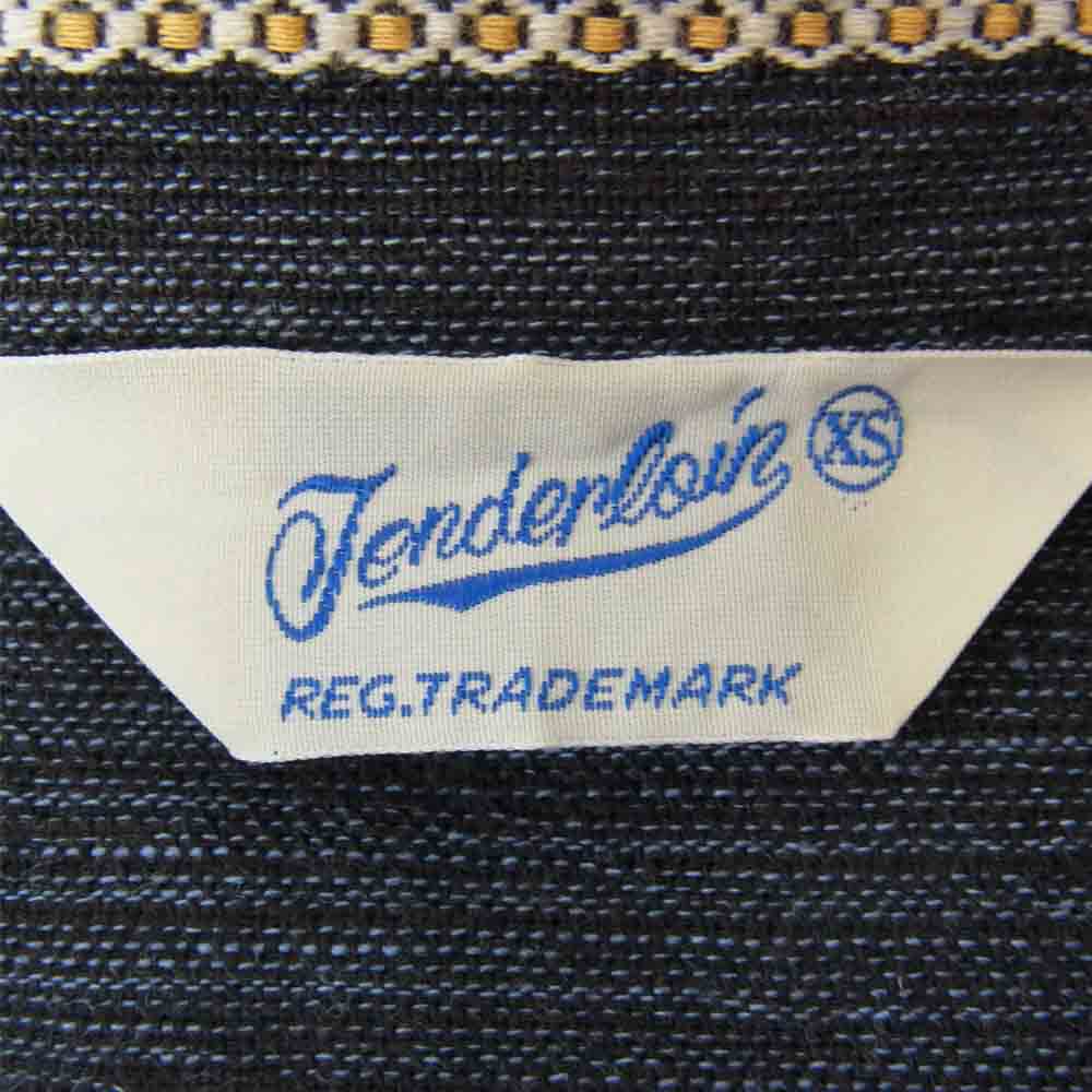 TENDERLOIN テンダーロイン T-BAJA SHT JKT バハ シャツ ジャケット ネイビー系 XS【中古】
