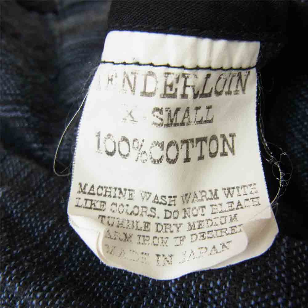 TENDERLOIN テンダーロイン T-BAJA SHT JKT バハ シャツ ジャケット ネイビー系 XS【中古】