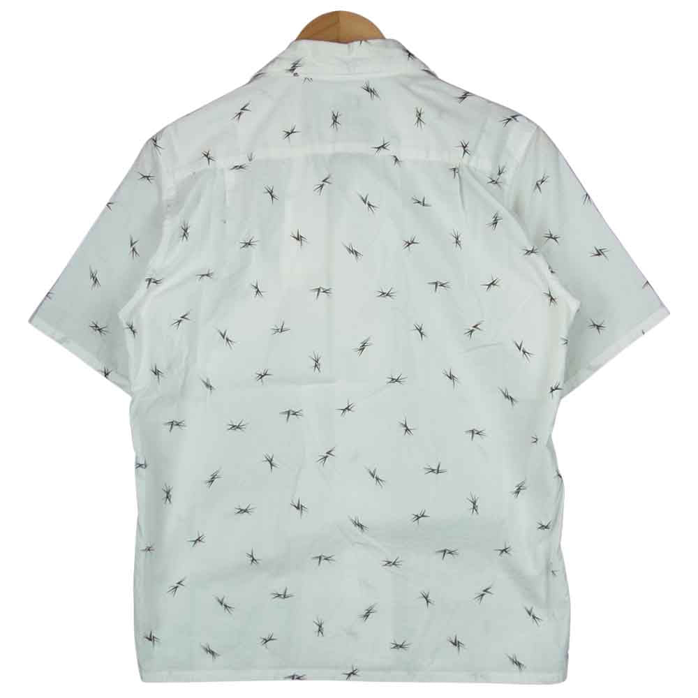 VISVIM ビズビム 16SS 116105011026 DUKE SHIRT S/S ALLOVER-V 長袖 シャツ コットン 日本製 ホワイト系 1【中古】