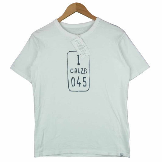 VISVIM ビズビム 17SS 117105010027 STENCIL VNTG TEE S/S 半袖 Tシャツ コットン 日本製 ホワイト系 1【中古】