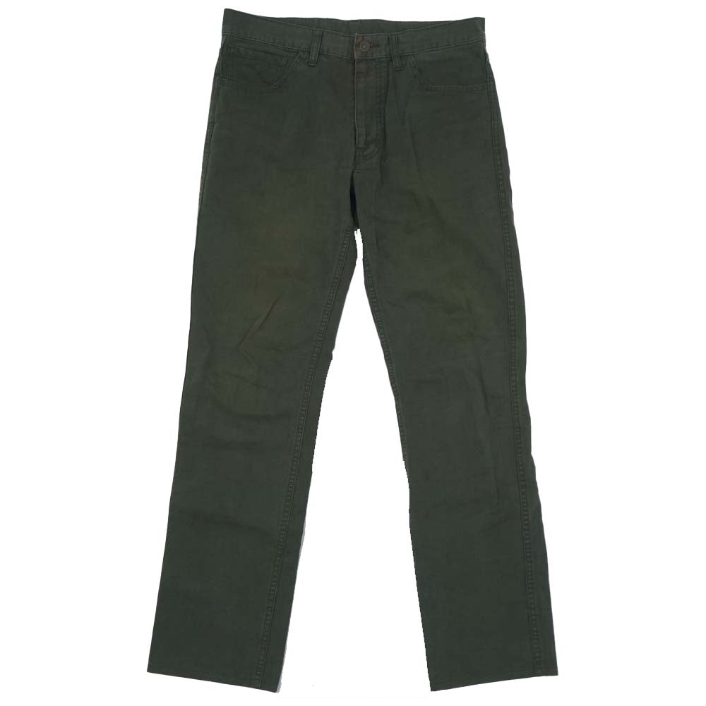 VISVIM ビズビム 12SS 112105008017 FLULXUS 03 CHINO グリーン系 1【中古】