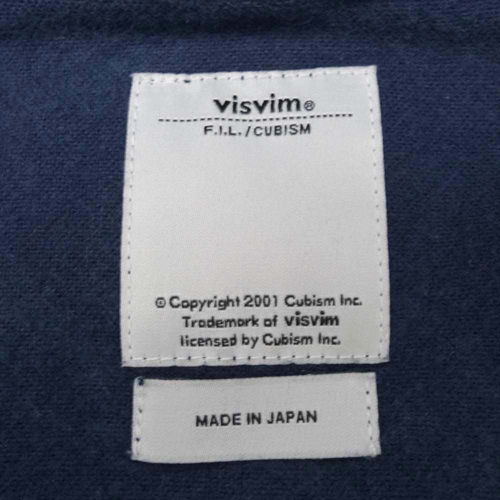 VISVIM ビズビム 16SS 0116105011009 BLACK ELK FLANNEL Y.D 長袖 シャツ コットン 日本製 ネイビー系 1【中古】