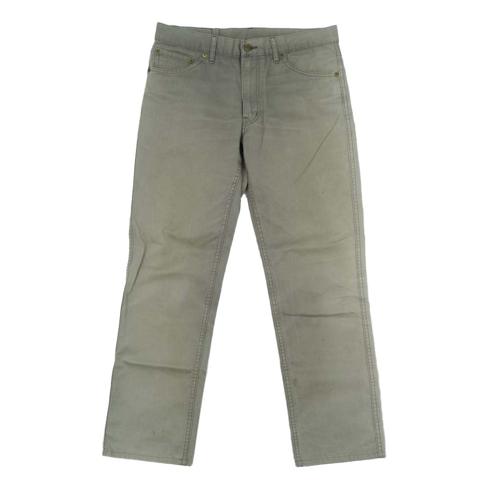 VISVIM ビズビム 112405008001 FLUXUS ０３CHINO カーキ系 2【中古】