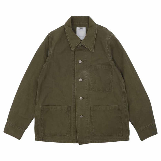 VISVIM ビズビム 16ss 116105013036 TRAVAIL COVERALL CANVAS 1【中古】