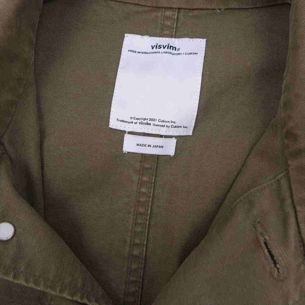 VISVIM ビズビム 16ss 116105013036 TRAVAIL COVERALL CANVAS 1【中古】