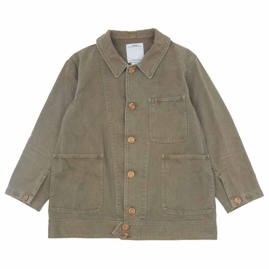 VISVIM ビズビム 17ss 117105013036 BENNY JKT O.V.N.D HERRINGBONE 1【中古】