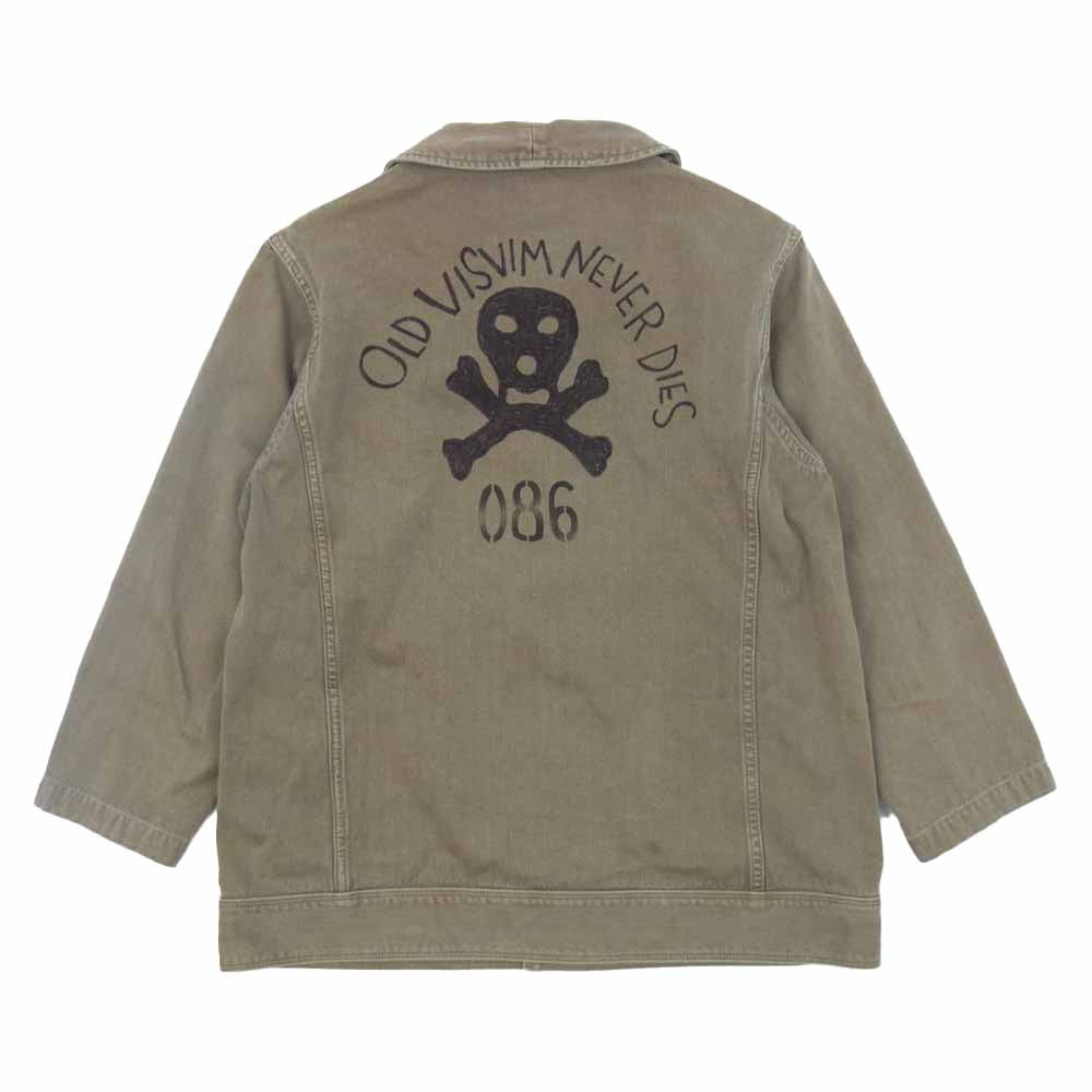 VISVIM ビズビム 17ss 117105013036 BENNY JKT O.V.N.D HERRINGBONE 1【中古】