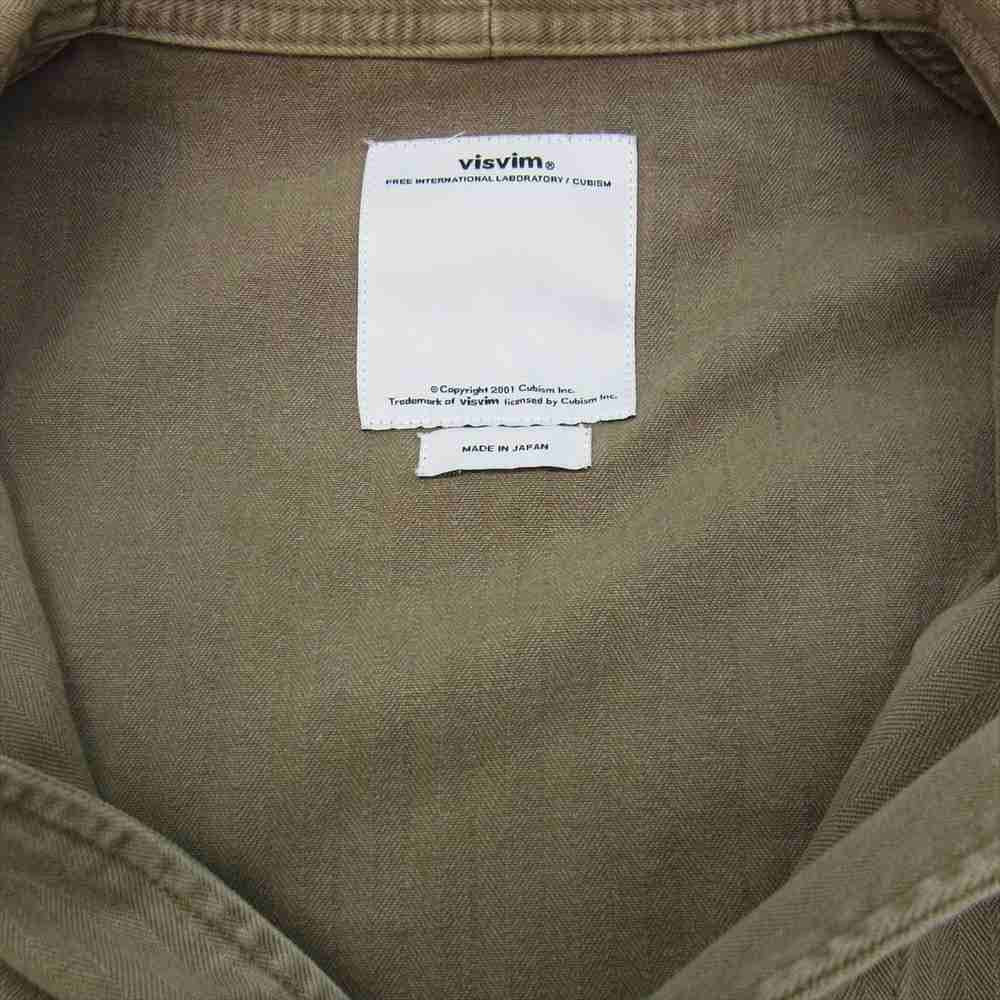 VISVIM ビズビム 17ss 117105013036 BENNY JKT O.V.N.D HERRINGBONE 1【中古】