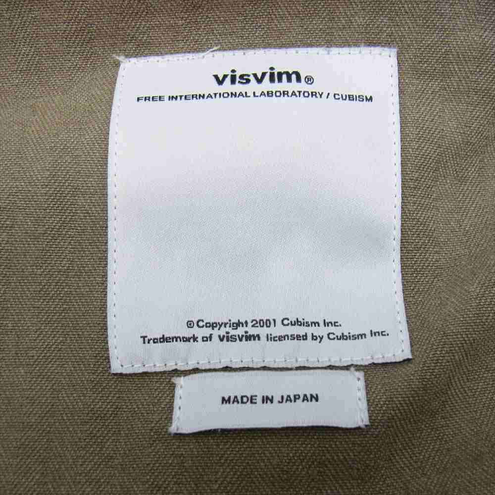VISVIM ビズビム 17ss 117105013036 BENNY JKT O.V.N.D HERRINGBONE 1【中古】
