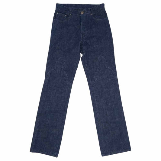 CHROME HEARTS クロムハーツ（原本無） フレアニー デニムパンツ インディゴブルー系 29【中古】