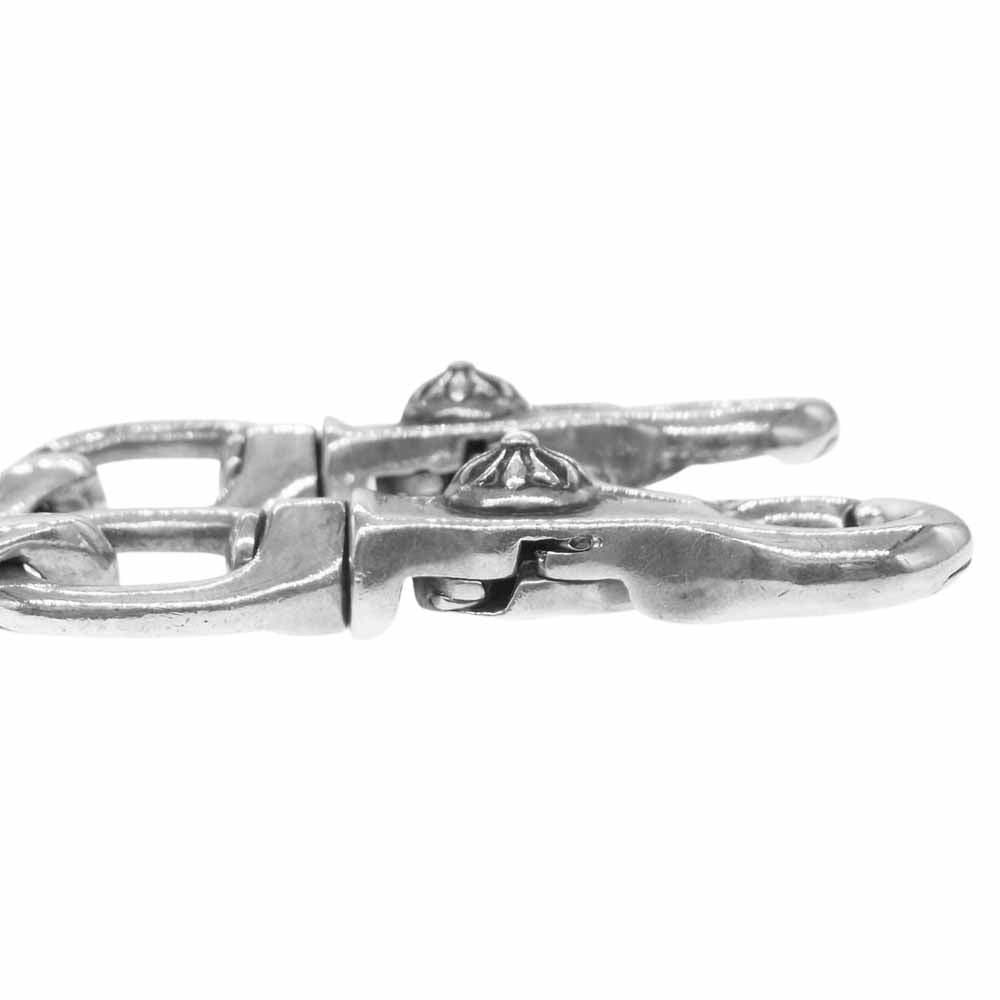 CHROME HEARTS クロムハーツ（原本無） CLASSIC SHORT 2クリップ ショート クラシック ウォレットチェーン シルバー系【中古】