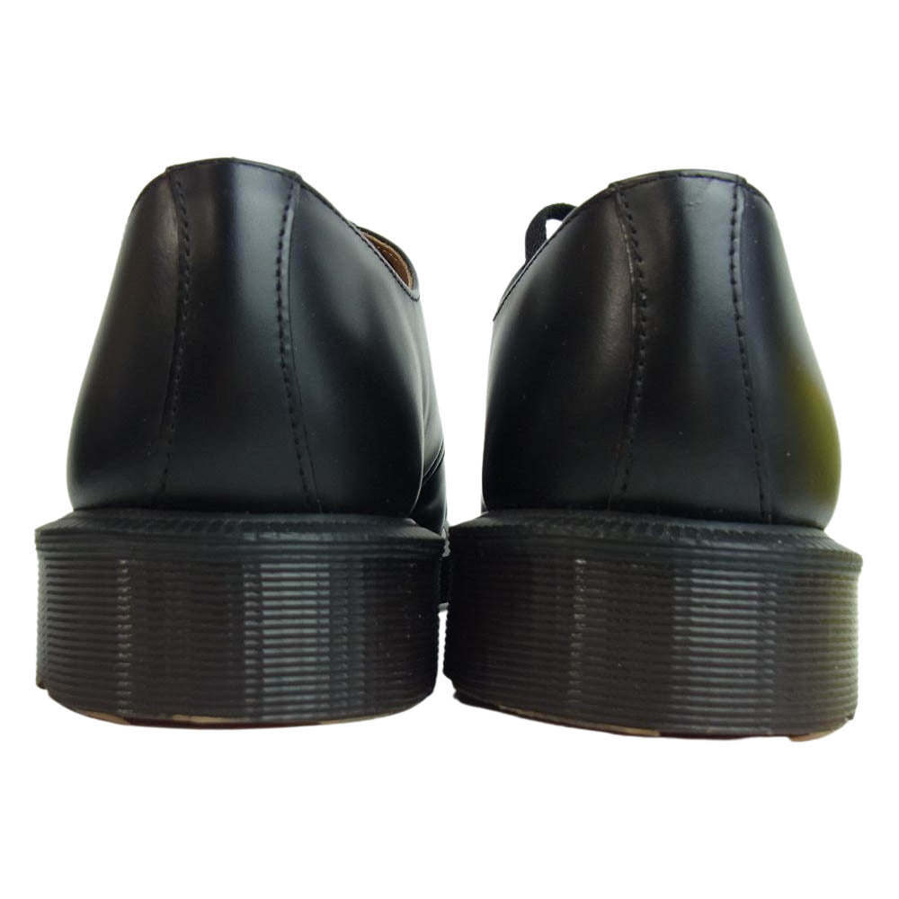 Dr.Martens ドクターマーチン 16056001 SMITHS スミス 4ホール レザーシューズ ブラック系 UK6【新古品】【未使用】【中古】