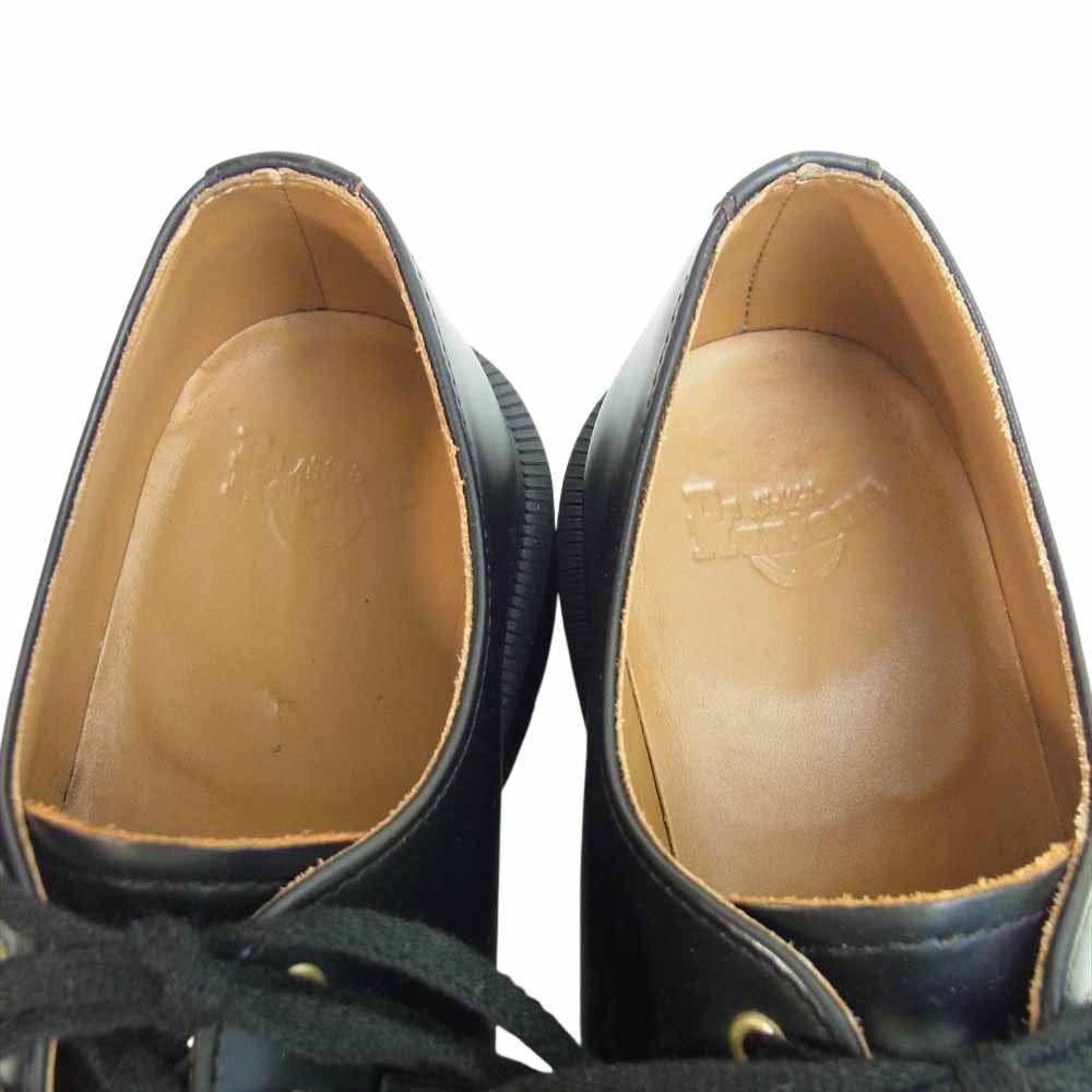 Dr.Martens ドクターマーチン 16056001 SMITHS スミス 4ホール レザーシューズ ブラック系 UK6【新古品】【未使用】【中古】