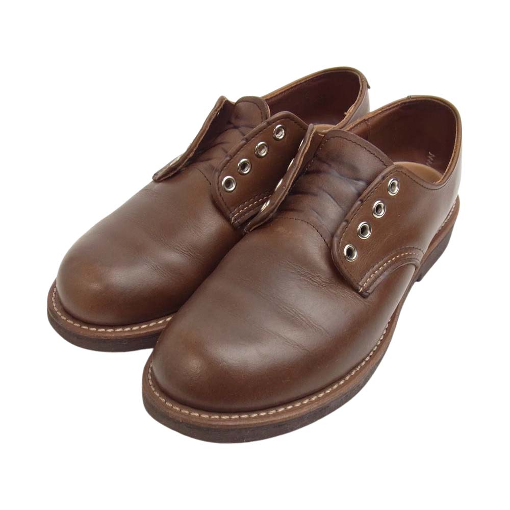 RED WING レッドウィング 8058 FOREMAN OXFORD フォアマン オックスフォード ブラウン系 25cm【中古】
