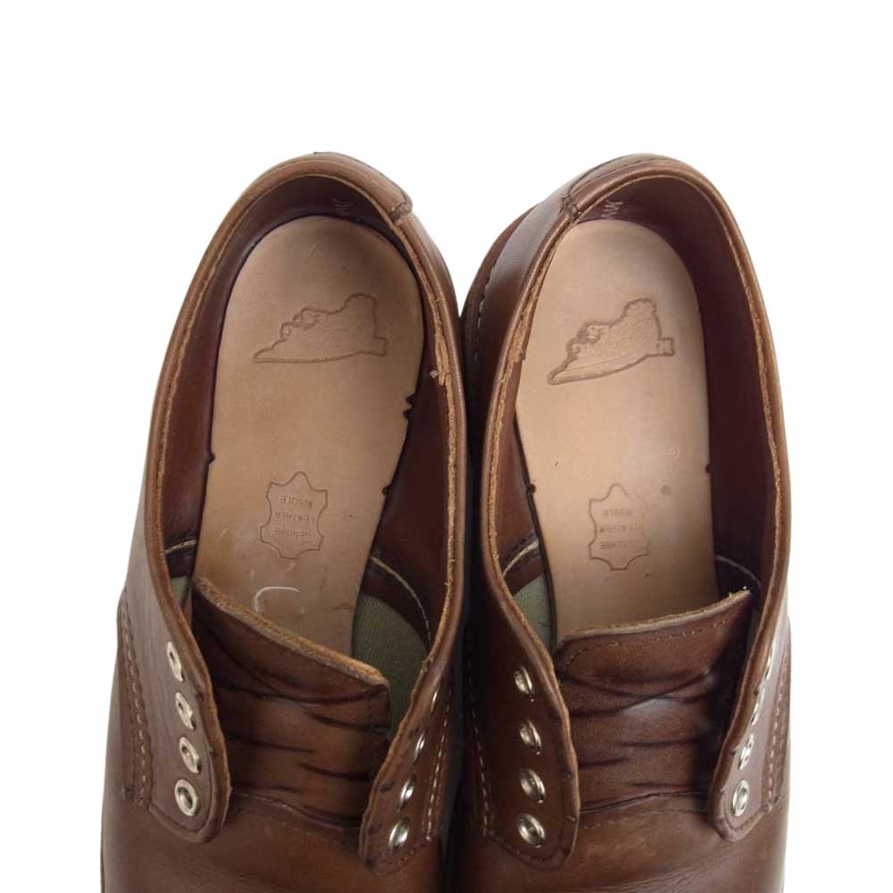 RED WING レッドウィング 8058 FOREMAN OXFORD フォアマン オックスフォード ブラウン系 25cm【中古】