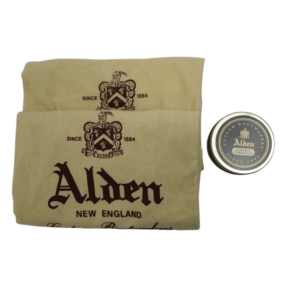 ALDEN オールデン 5160 Leather Soul別注 レザーソウル コードバン キャップトゥ ドレスシューズ 赤茶系【中古】