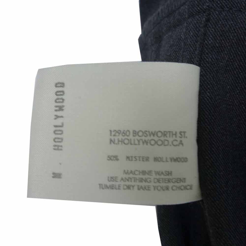N.HOOLYWOOD エヌハリウッド 20AW 1202-SH02-001pieces PLEATED DRESS SHIRT ドレス シャツ CHARCOAL 36【新古品】【未使用】【中古】