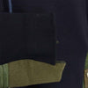Sacai サカイ 20AW SCM-036 Sponge Sweat MA-1 Zip Hoodie ドッキング ジップ パーカー ネイビー系 3【中古】