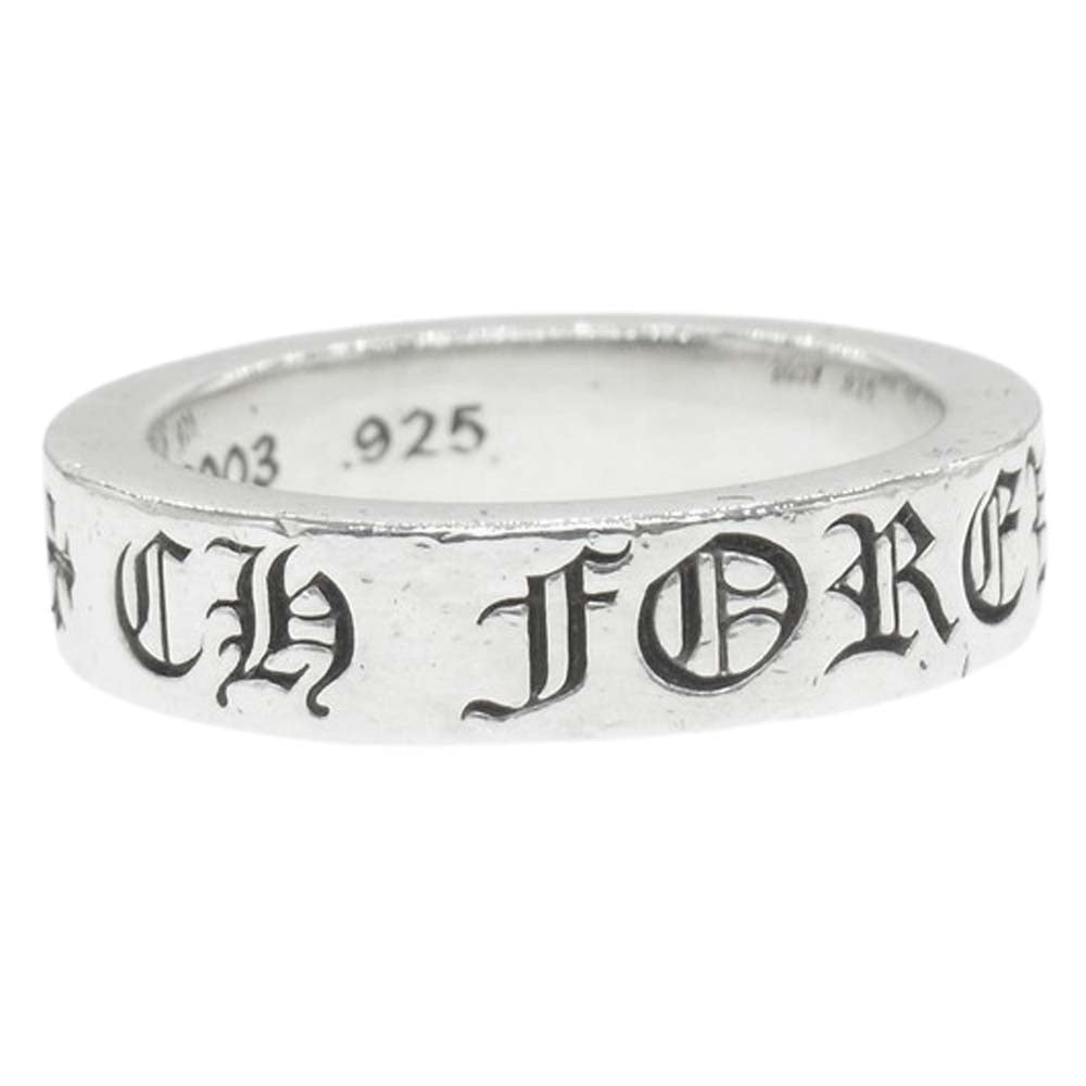 CHROME HEARTS クロムハーツ（原本無） 6mm SPACER CH FOREVER RING スペーサー リング シルバー系【中古】