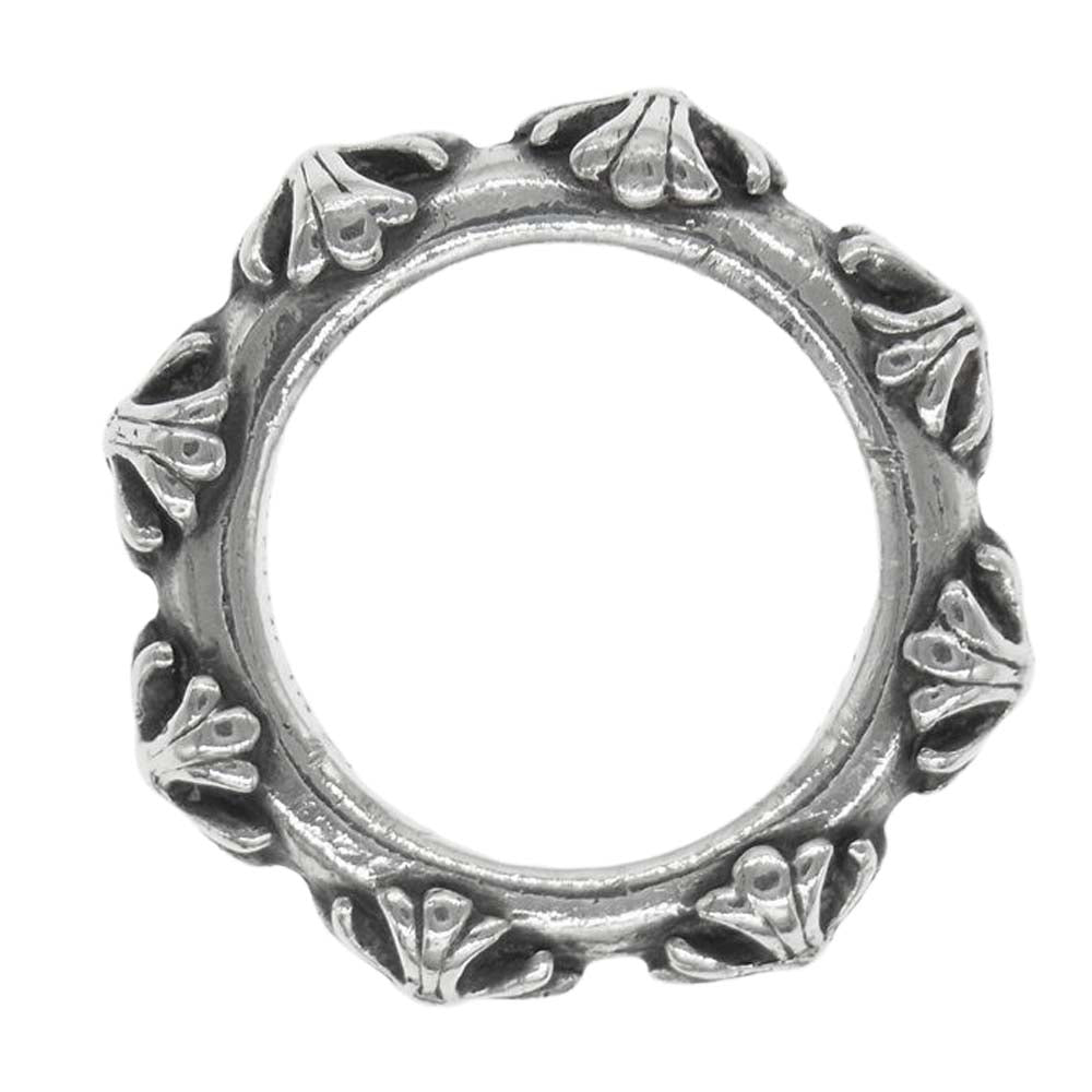 CHROME HEARTS クロムハーツ（原本無） CROSS BAND クロスバンド リング シルバー系【中古】