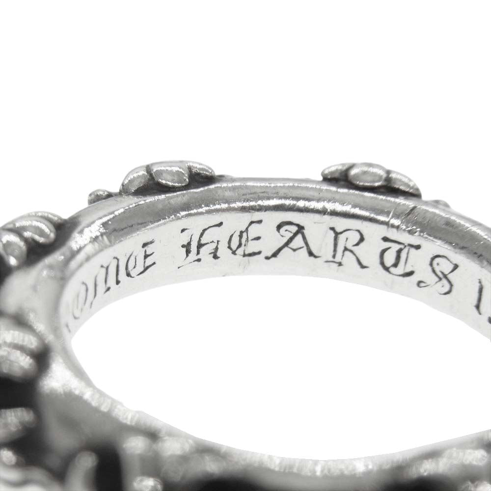 CHROME HEARTS クロムハーツ（原本無） CROSS BAND クロスバンド リング シルバー系【中古】