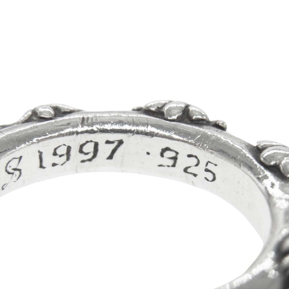 CHROME HEARTS クロムハーツ（原本無） CROSS BAND クロスバンド リング シルバー系【中古】