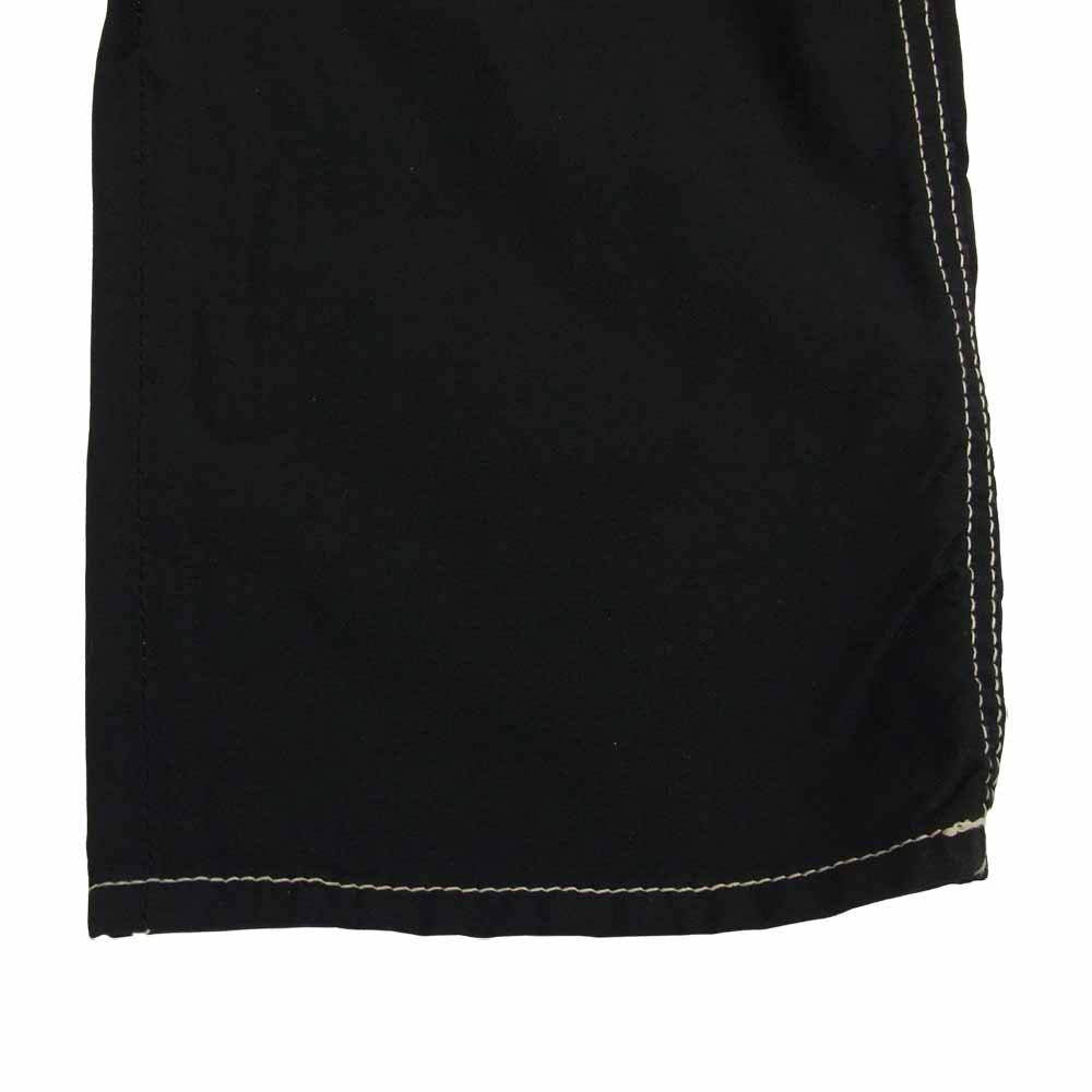 COMME des GARCONS コムデギャルソン HOMME DEUX オムドゥ AD2013 DM-P043 ポリ製品染め ステッチ パンツ ブラック系 S【中古】