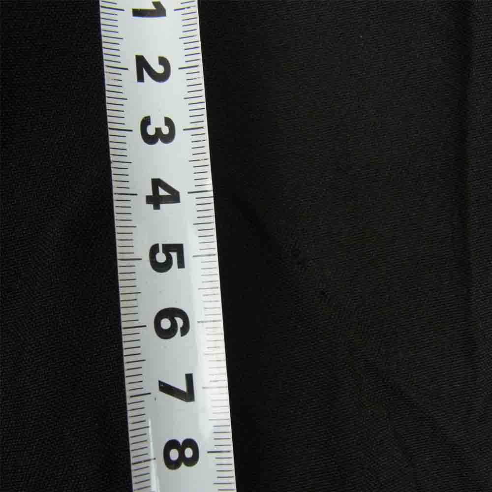 COMME des GARCONS コムデギャルソン HOMME DEUX オムドゥ AD2013 DM-P043 ポリ製品染め ステッチ パンツ ブラック系 S【中古】