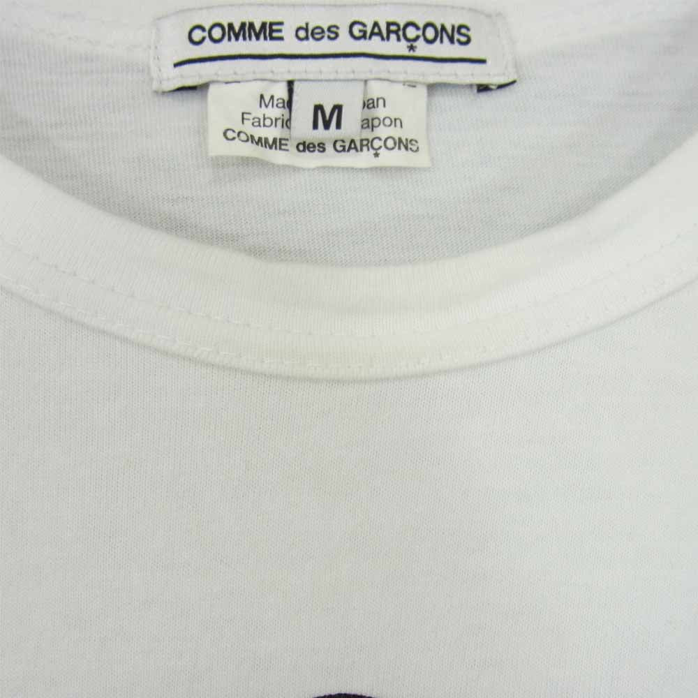 COMME des GARCONS コムデギャルソン AD2019 OZ-T204 LIVE FREE DIE STRONG プリント 半袖 Tシャツ M【中古】