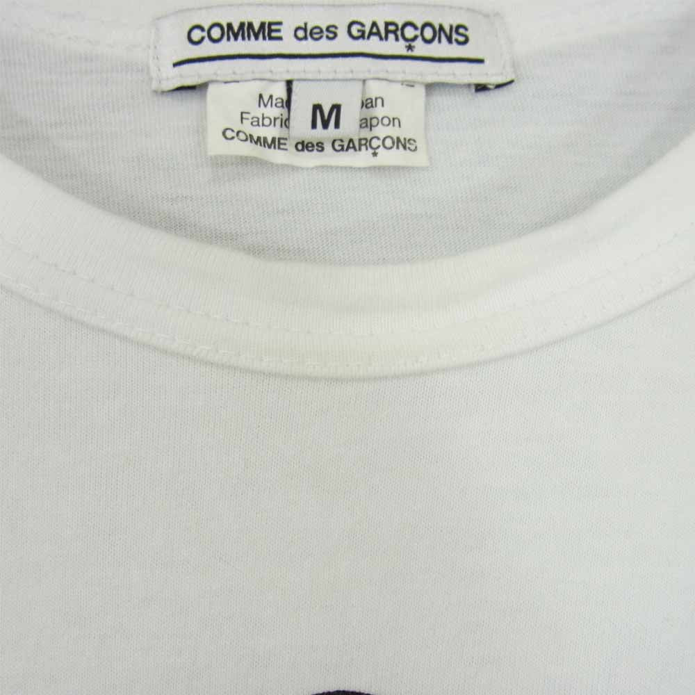 COMME des GARCONS コムデギャルソン AD2019 OZ-T204 LIVE FREE DIE STRONG プリント 半袖 Tシャツ  M【中古】