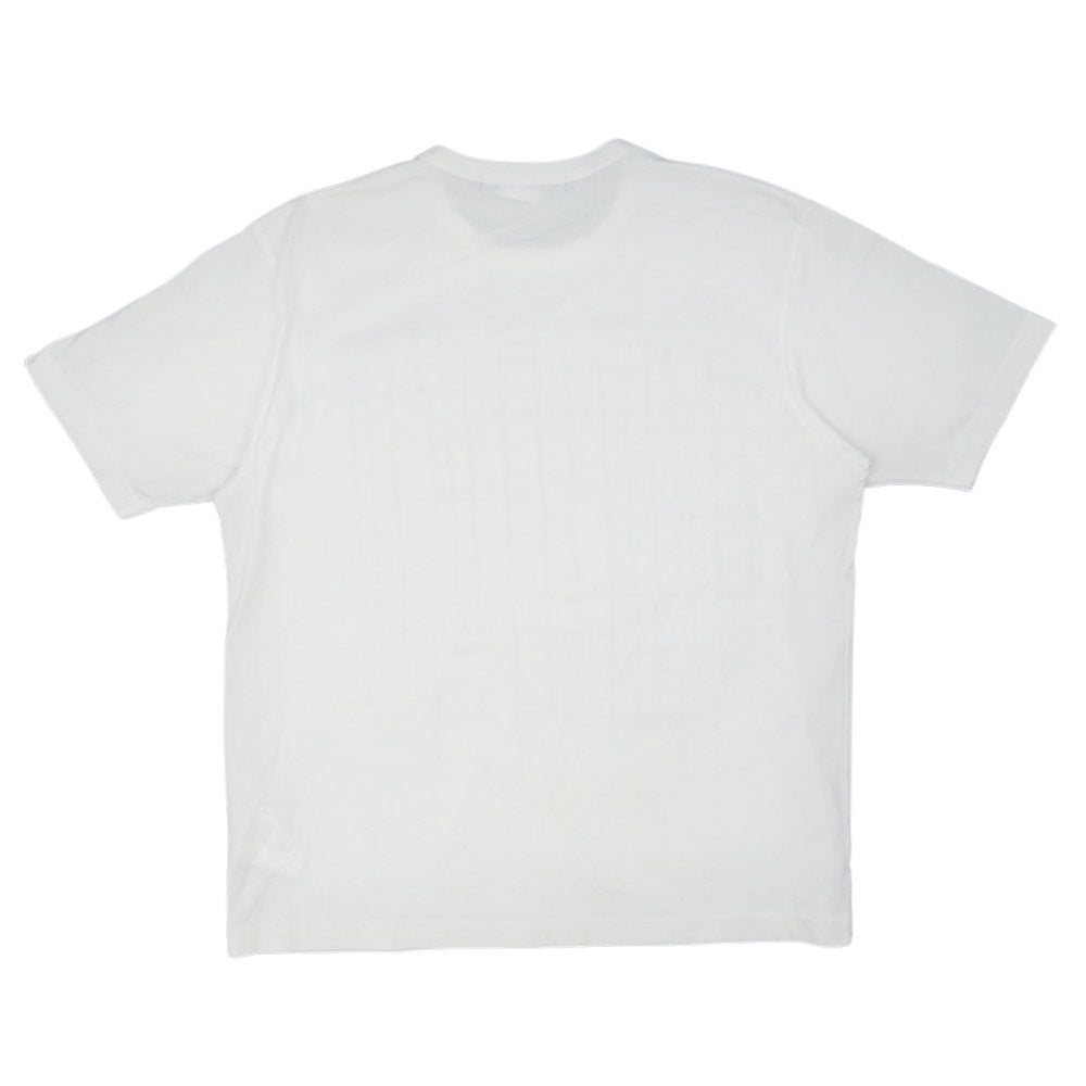 JUNYA WATANABE COMME des GARCONS MAN ジュンヤワタナベコムデギャルソンマン AD2020 WF-T001 綿度詰天竺 × ウールツイード パッチワーク 半袖 Tシャツ M【中古】