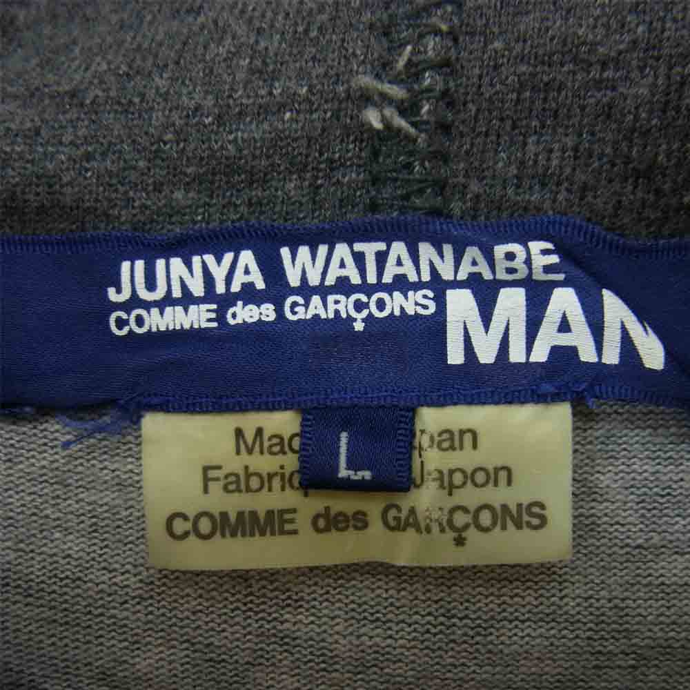 JUNYA WATANABE COMME des GARCONS MAN ジュンヤワタナベコムデギャルソンマン AD2019 WE-T022 プルオーバー パーカー L【中古】