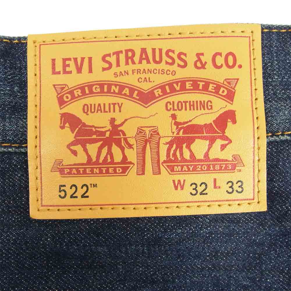 JUNYA WATANABE COMME des GARCONS MAN ジュンヤワタナベコムデギャルソンマン × Levi's リーバイス AD2017 WT-P209 522 カスタム M刺繍 デニムパンツ インディゴブルー系 M【中古】