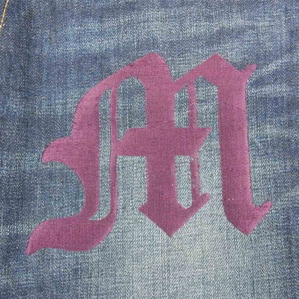 JUNYA WATANABE COMME des GARCONS MAN ジュンヤワタナベコムデギャルソンマン × Levi's リーバイス AD2017 WT-P209 522 カスタム M刺繍 デニムパンツ インディゴブルー系 M【中古】