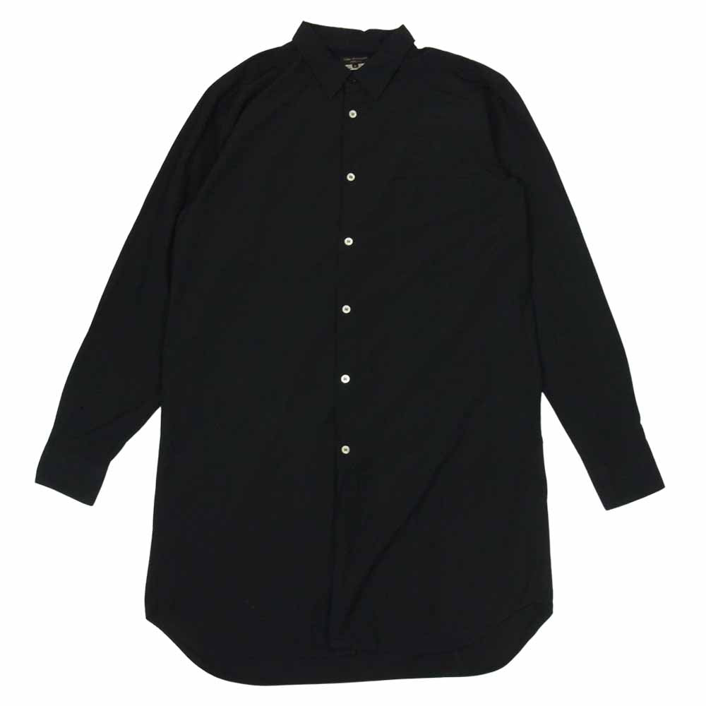 COMME des GARCONS コムデギャルソン HOMME PLUS オムプリュス AD2017 PR-B039 ポリエステル ロング丈 シャツ M【中古】