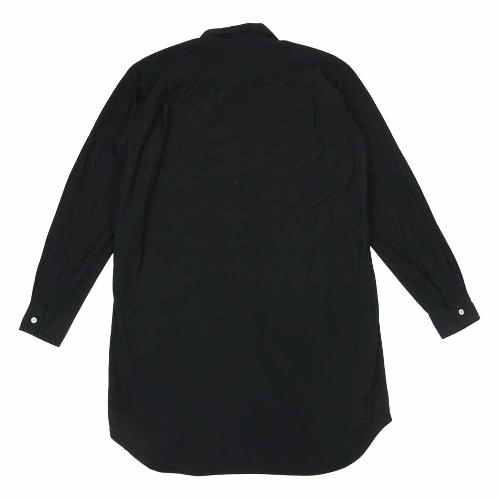 COMME des GARCONS コムデギャルソン HOMME PLUS オムプリュス AD2017 PR-B039 ポリエステル ロング丈 シャツ M【中古】