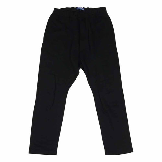 JUNYA WATANABE COMME des GARCONS MAN ジュンヤワタナベコムデギャルソンマン AD2020 WF-P033 綿裏毛 サルエル スウェット パンツ ブラック系 S【中古】