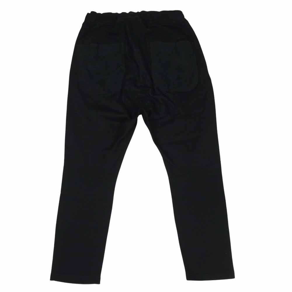JUNYA WATANABE COMME des GARCONS MAN ジュンヤワタナベコムデギャルソンマン AD2020 WF-P033 綿裏毛 サルエル スウェット パンツ ブラック系 S【中古】