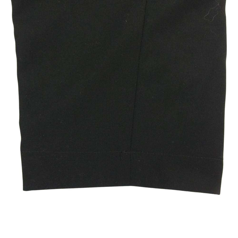 COMME des GARCONS コムデギャルソン HOMME PLUS オムプリュス AD2019 PC-P085 サイドフェイクレザー 切替 イージー パンツ ブラック系 S【中古】