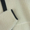 HYKE ハイク FAUX SHEARLING COAT シャーリング コート ボアフリース ノーカラー ファー クリーム系 1【美品】【中古】